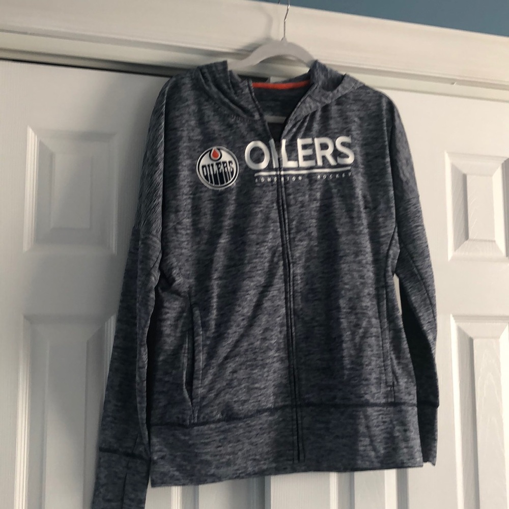 Oilers zip hoodie